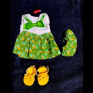 Nanea’s Tropical Birthday Outfit.